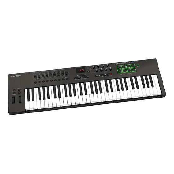 Nektar Impact Lx61+ Teclado Controlador Midi Usb 61 Teclas