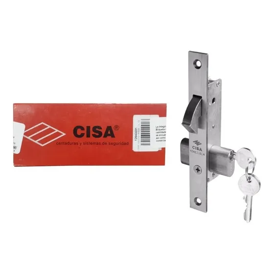 Cerradura Cisa Embutir Gancho Pico De Loro 16mm