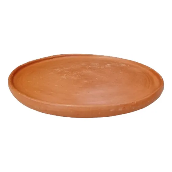 Plato Playo Artesanal De Ceramica Pizzero Chico