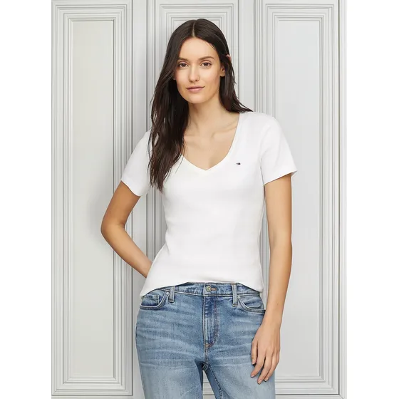 Polo Tommy Hilfiger Mujer Cuello V