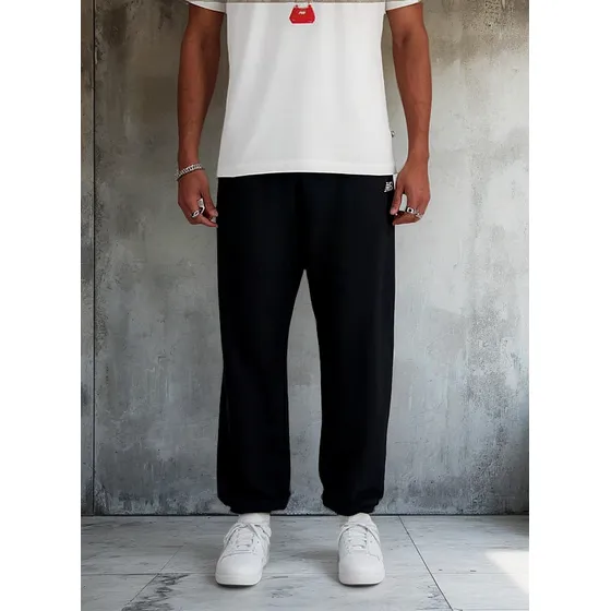 Pantalón New Balance Jogger French Terry De Hombre - M Enjoy