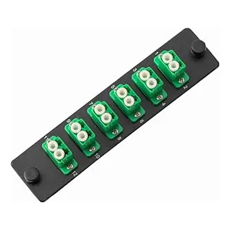 Panel De Parche De Fibra 12 Fibers Lc Compatible Lgx