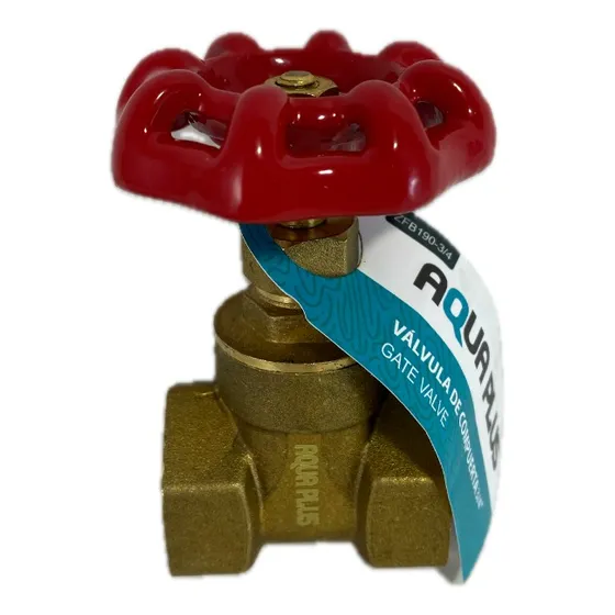 Llave De Paso Válvula Tipo Compuerta 3/4 Pulgada