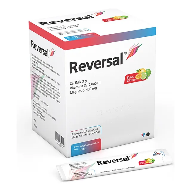 Reversal, 3g Hmb, Restaura Y Fortalece La Salud Muscular