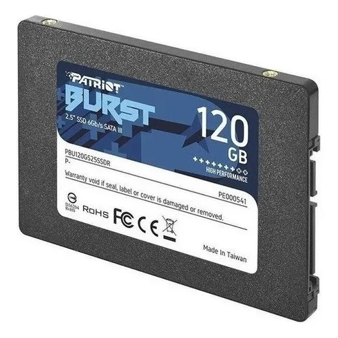Disco Duro Solido 120gb Ssd Sata 2.5 Laptops Pc Servidor Mdj