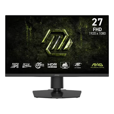 Monitor Gamer Msi Mag 272pf X24 27 Full Hd Rapid Ips 240hz Negro