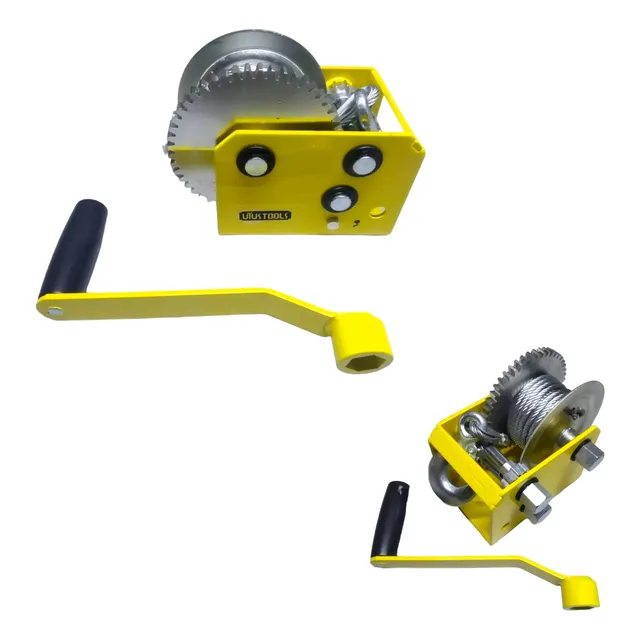 Malacate Aparejo Manija Manual Linga Nautico 7 Mts 1134 Kg