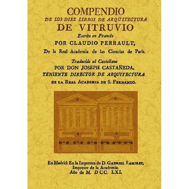 Compendio De Los Diez Libros De Arquitectura De Vitruvio