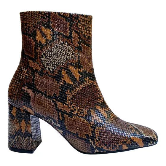 Botín Dama Felipe Rentería Tacón 7cms Moda Mujer Botas