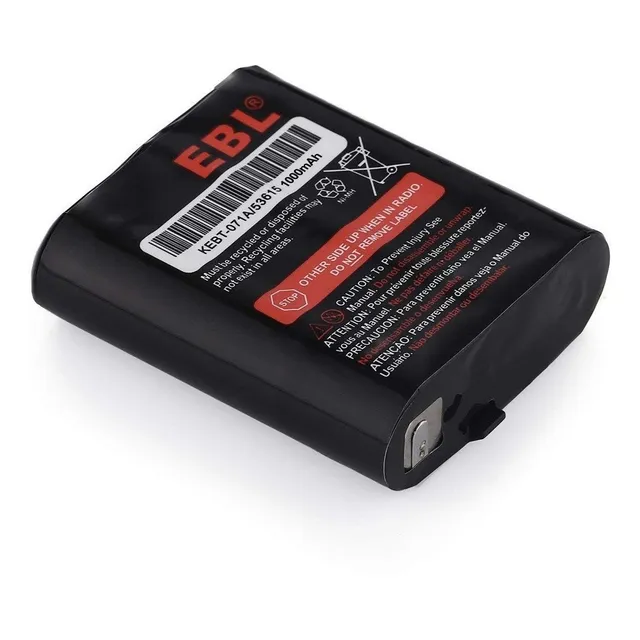 Batería Recargable Radio Motorola 3.6v 1000mah - Nuevas Aa