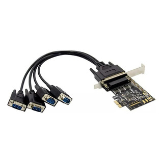 Tarjeta Pci Express 4 Puertos Db9 Rs232 Con Cable Xm-pex-4s Tarjeta Pci Express 4 Puertos Db9 Rs232 Con Cable Xm-pex-4s