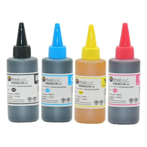 Tinta Recarga Para Hp Canon 100ml Negro Cyan Yellow Magenta