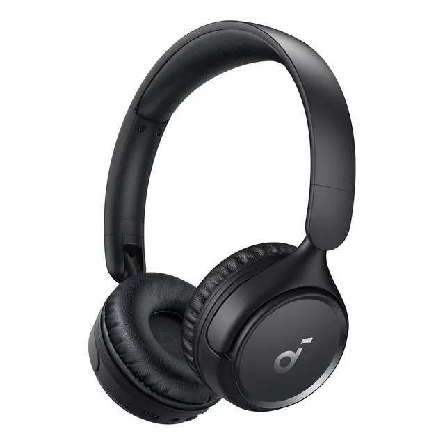 Auriculares Inalámbricos Diadema Gamer Soundcore H30i Bluetooth 5.3 70H Autonomía Conectividad Multi-Dispositivo Graves Puros Ultra Ligero Control por App Color Negro