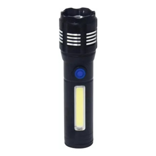 Linterna Táctica De Mano, Luz Led + Cob Chica Linterna Táctica De Mano, Luz Led + Cob Chica
