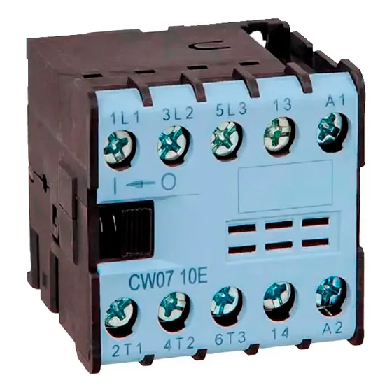 Contator Weg Cw07 10e 7amp 1na Mini Contator Bobina