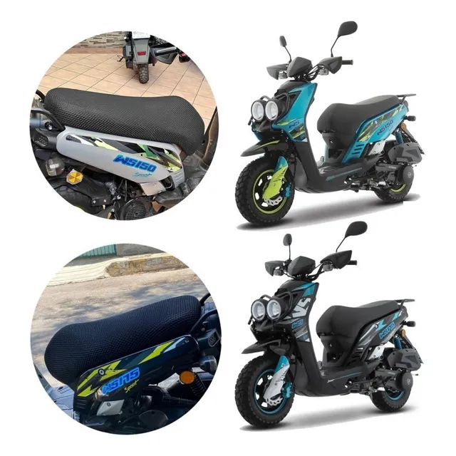 Funda Cubre Asiento Moto Italika Motonetas Ds150 Ws150 175