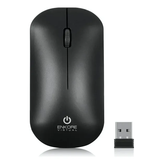 Mouse Dual Inalámbrico / Bt 2.4ghz Enkore Virtual 1200dpi