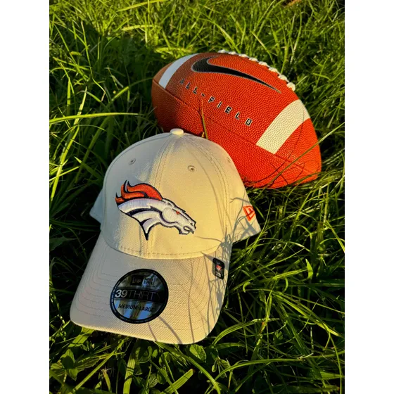 Denver Broncos Cream New Era 39thirty