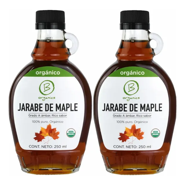 Pack 2x Jarabe De Maple Organico - 250 Ml B Organics