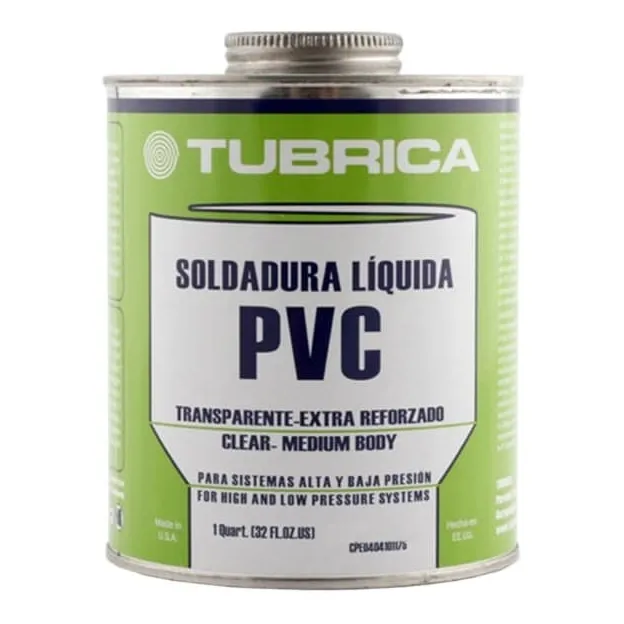 Pega Para Tuberia Pvc 1/16 Alta Y Baja Presión Tubrica 237ml