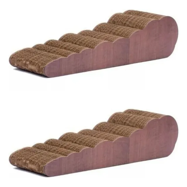 Pack Rascador Para Gatos Rascat Nube Premium 48x11x13 X2