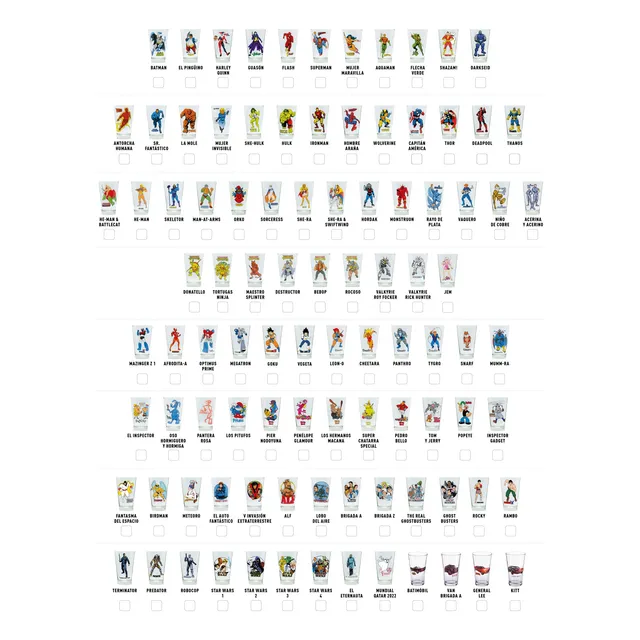 Vaso Thundercats He-man Simil Pepsi Marvel Mazinger Robotech