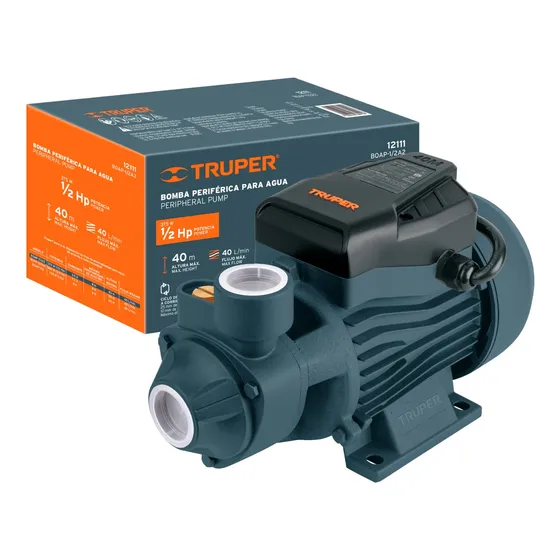 Bomba Centrífuga Periférica Truper Boap-1/2a 12 Hp