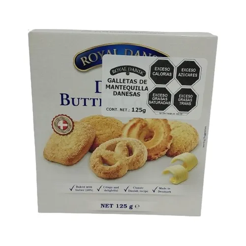 Lata Galletas Royal Dansk Danesas De Mantequilla 125g