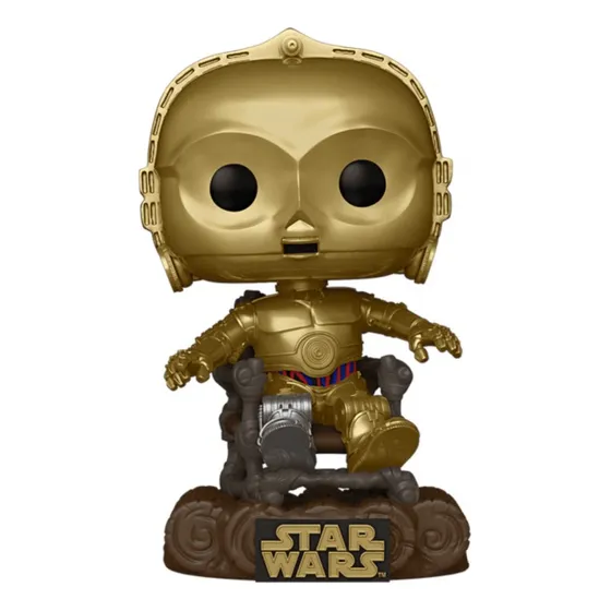 Funko Pop! Star Wars 40th Anniversary C-3po Trono Ewoks #609