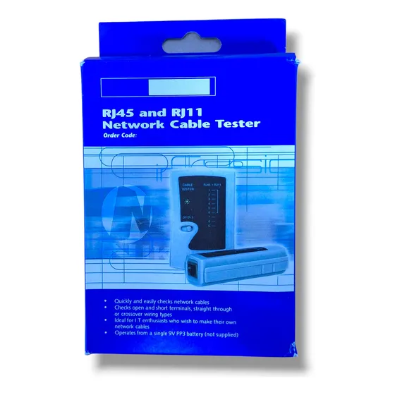 Tester Probador Cables Rj45 Y Rj11