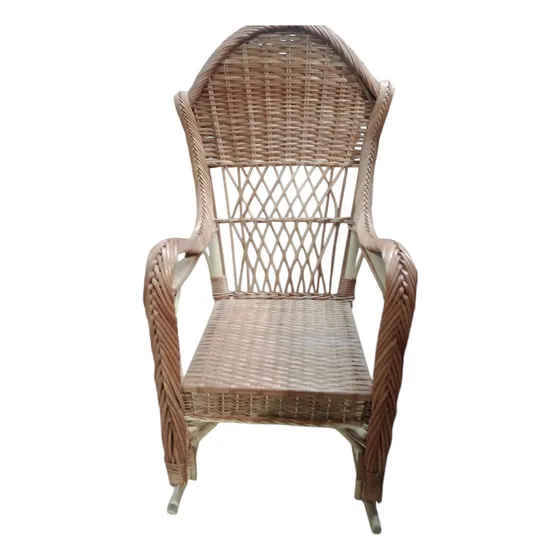 Sillon Mecedor Mimbre Hamaca Reforzado Fabrica Taña Muebles