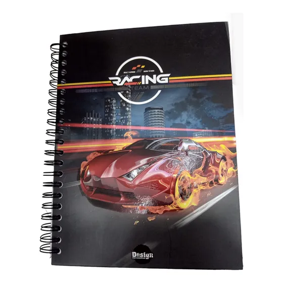Cuaderno Agenda 7 Materias Grande Universitaria.