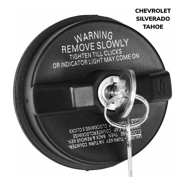 Tapa Gasolina Con Llave Chevrolet Silverado Y Tahoe