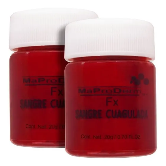 2 Piezas Sangre Coagulada 20ml Maproderm