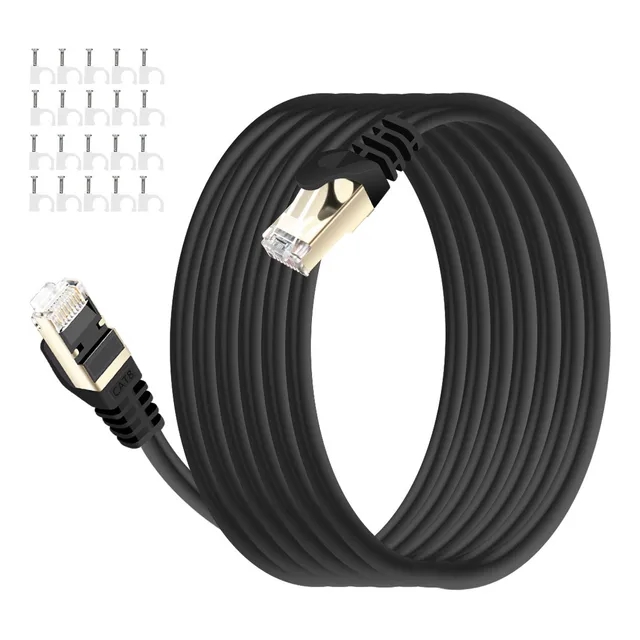 Cable Red Rj45 Ethernet Cat 8 Categoria 8 - 30 Metros