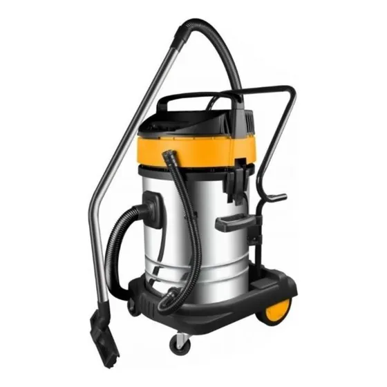 Aspiradora Industrial 2 Motores Doble Etapa 100l Inox 2800w