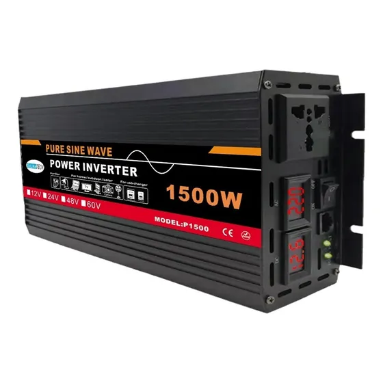 J Inversor De Corriente De Onda Sinusoidal Pura De 1500w,