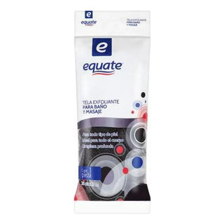 Tela Exfoliante Equate Para Baño Y Masaje Men 1 Pza Tela Exfoliante Equate Para Baño Y Masaje Men 1 Pza