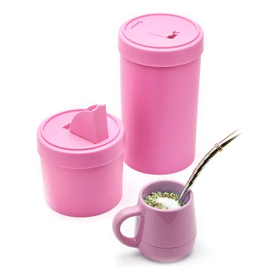 Nuevo Moderno Juego Yerba Mate Contenedor Yerbero Azucar