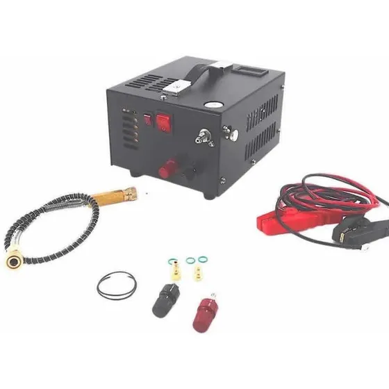 Compressor Pcp Para Carabinas E Cilindros 4500 Psi 300 Bar
