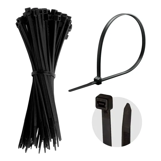 Pacote Com 1000 Abracadeira Nylon Enforca Gato 2,5x100