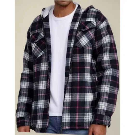 Camisa Leñadora Hombre Con Chiporro Talla Normal Invierno