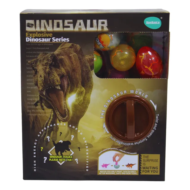 Juguetes Mini Máquina Expendedora De Huevos De Dinosaurios