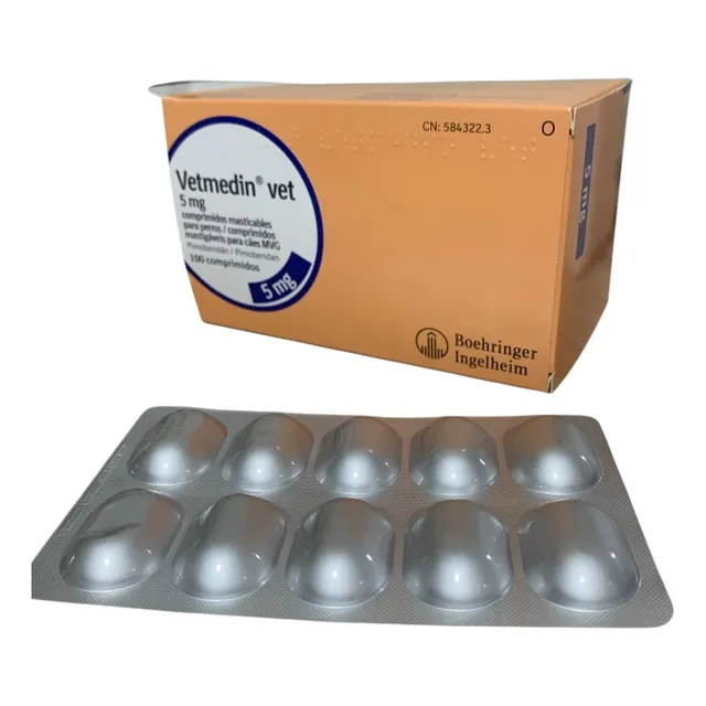 Vetmedin 5mg  Pimobendan Caja O Comprimido