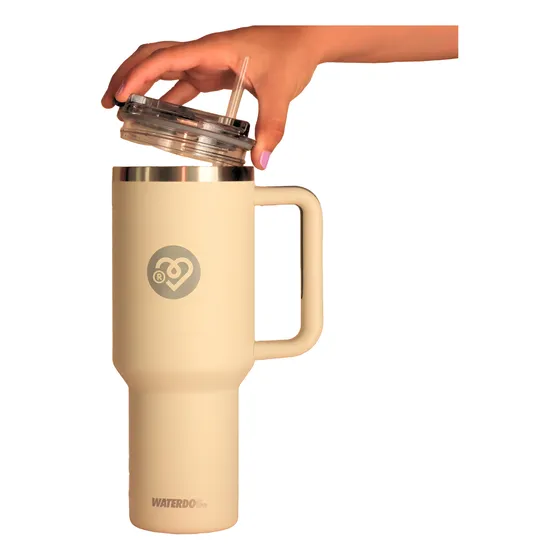 Vaso Termico Quencher Paprika Waterdog Cold 1.2l Color Nude