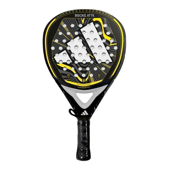 Paleta De Padel adidas Bisoke Attack 2024. Color Negro