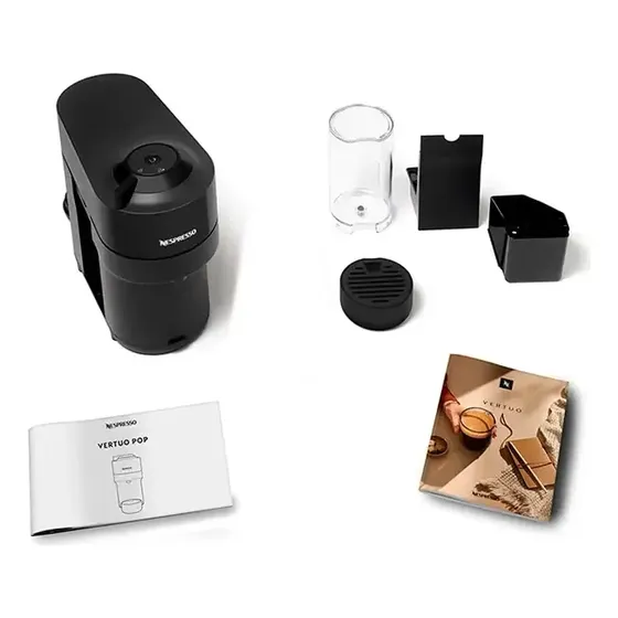 Cafeteira Nespresso Vertuo Pop Preto Clássico 220v Sem Uso! (Recondicionado)