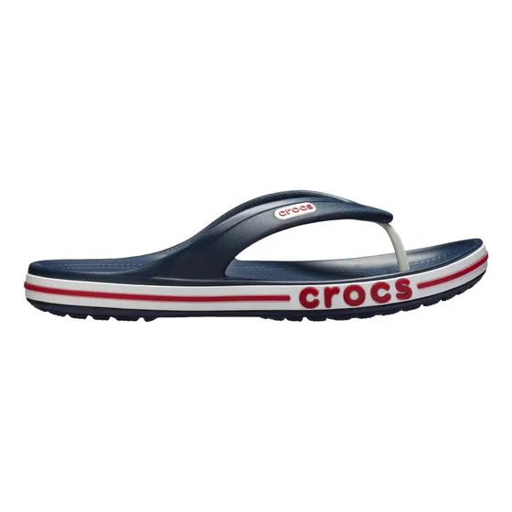 Chinelo Crocs Bayaband Flip Navy/pepper