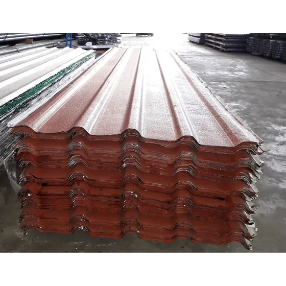 Lamina Techo Acerolit Canal Ancho 4m Roja Con Detalles Nueva