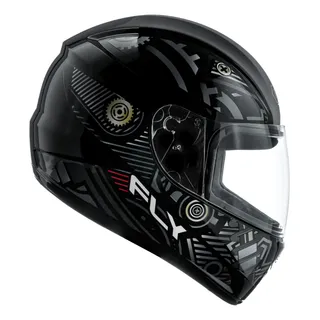 Capacete Moto Fechado Feminino Masculino Fly F-9 Motor Capacete Moto Fechado Feminino Masculino Fly F-9 Motor